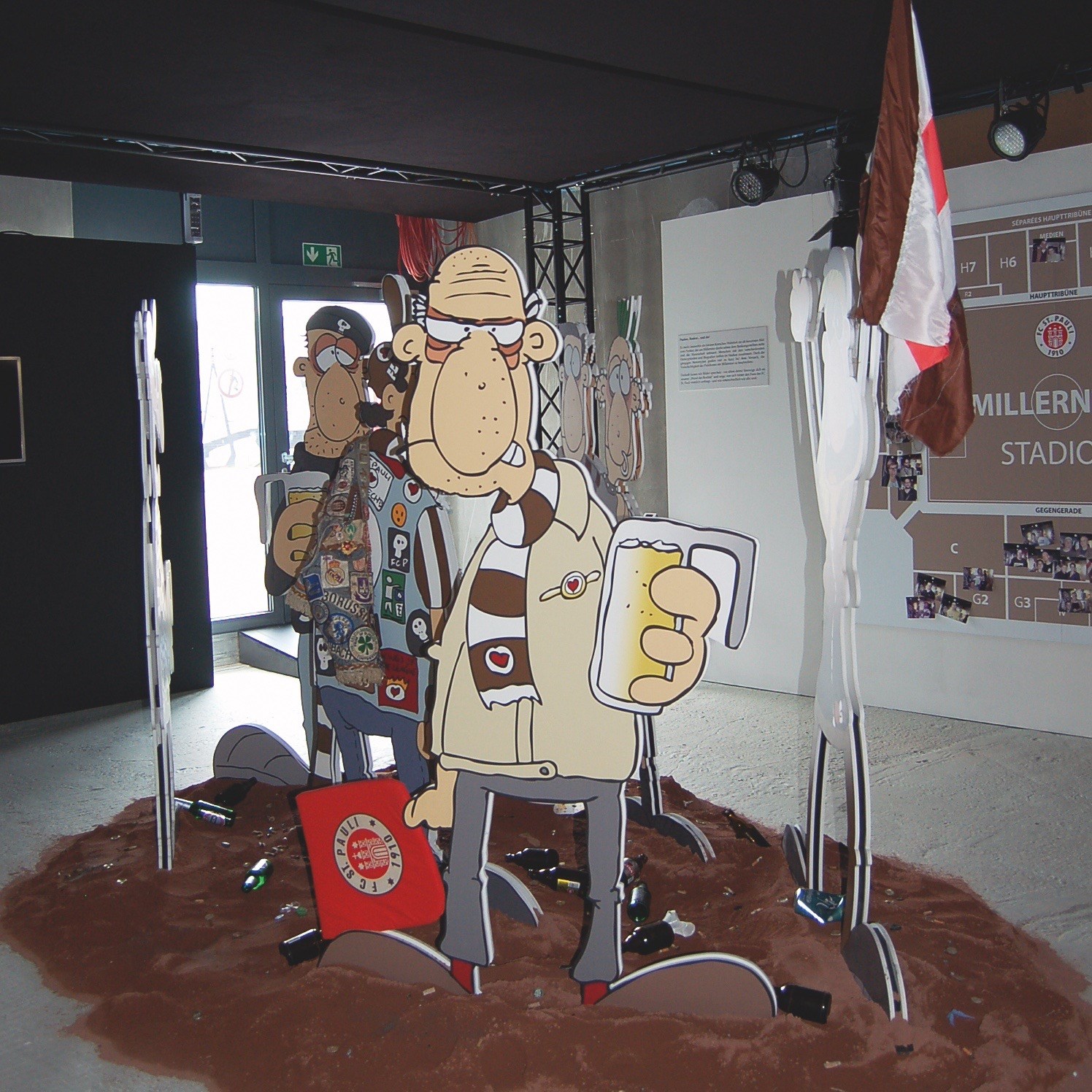 Millerntor-Ausstellung für den FC St. Pauli 1910 Museum e.V. 