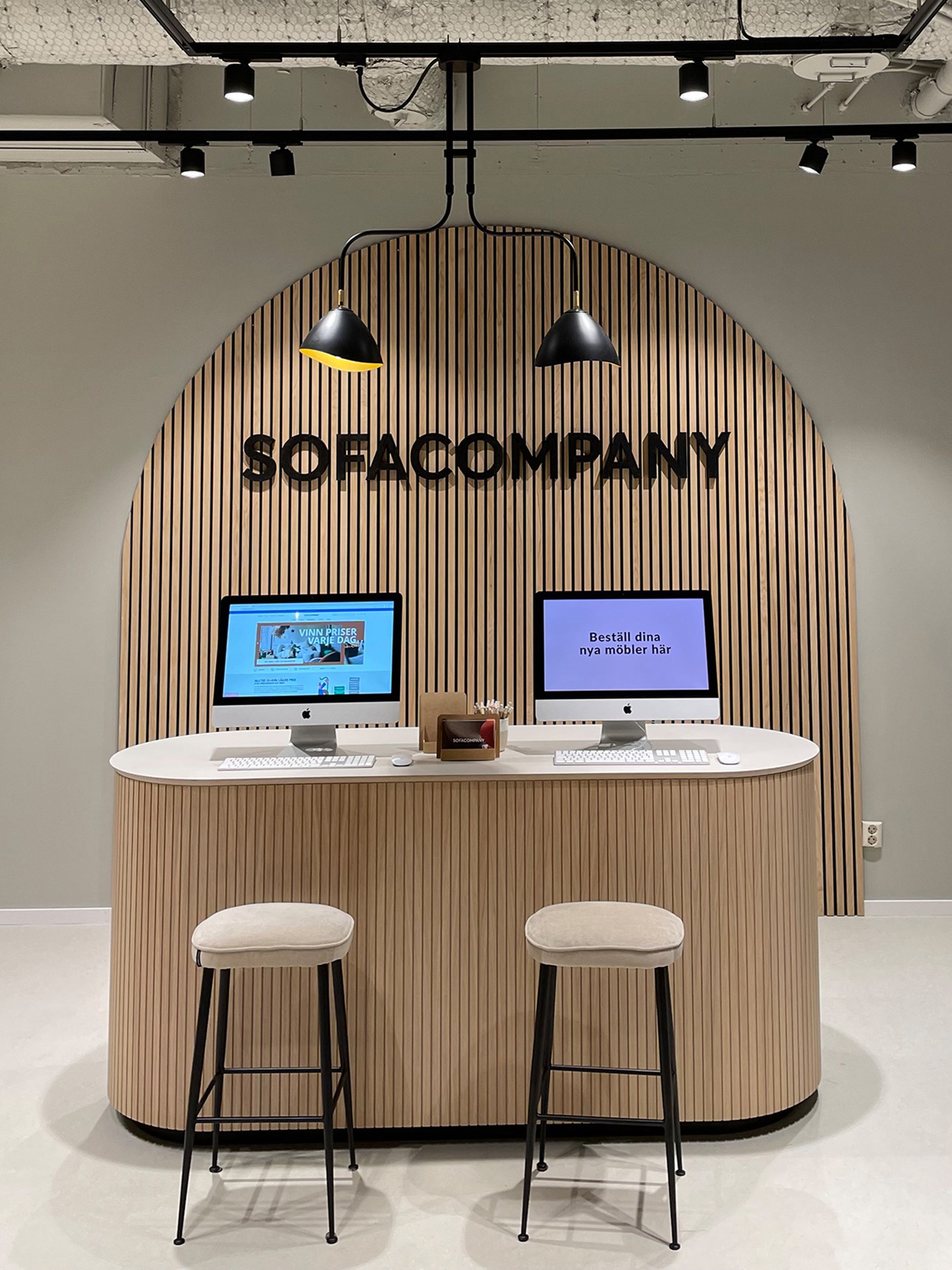 Showroom für die Sofacompany